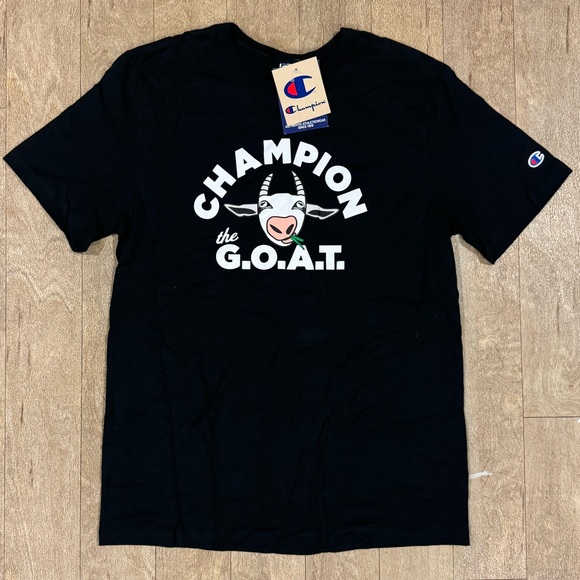 NWT Champion Goat Tee T-shirt Men's Size M - Picture 1 of 4